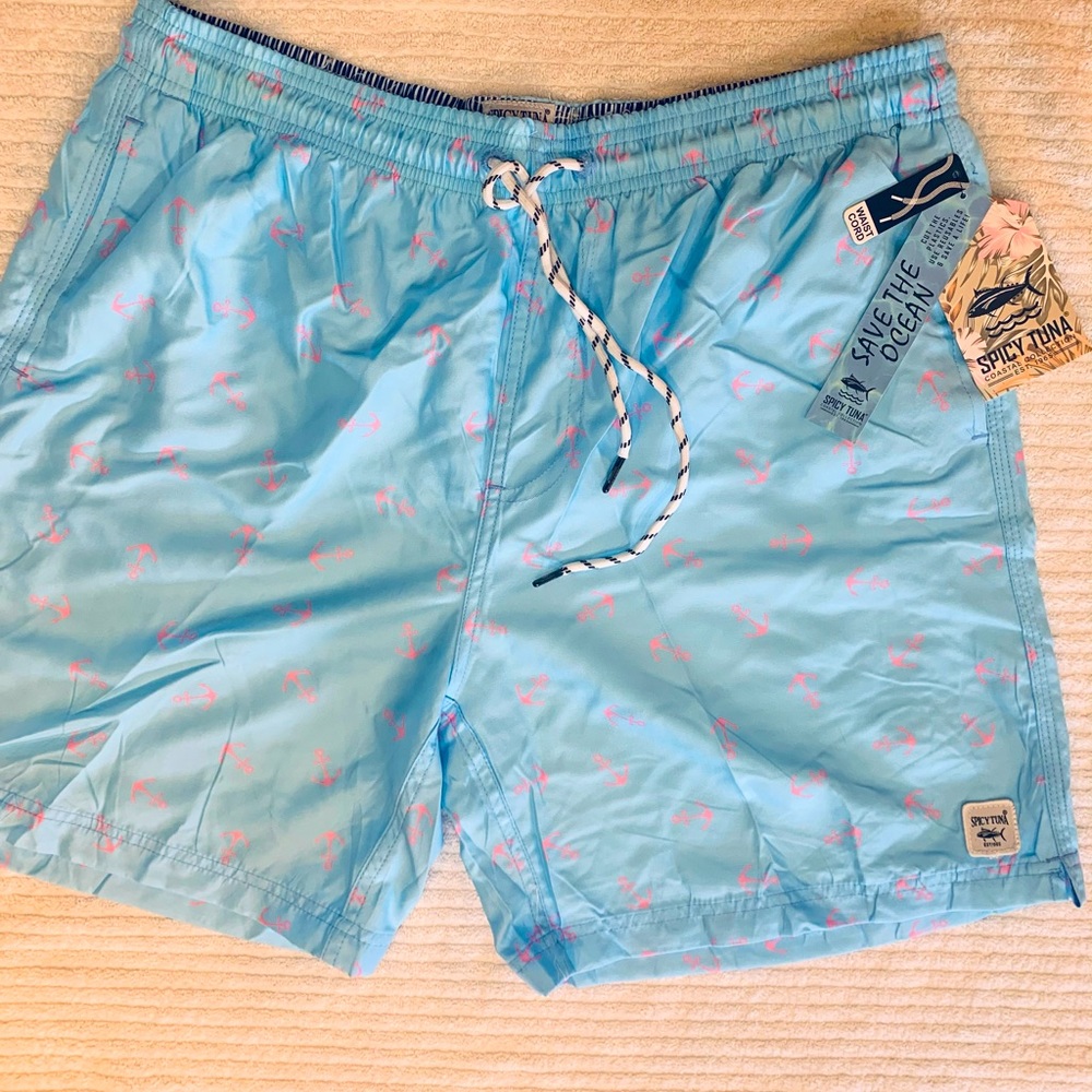 Spicy Tuna- Mens Swim trunks size Large